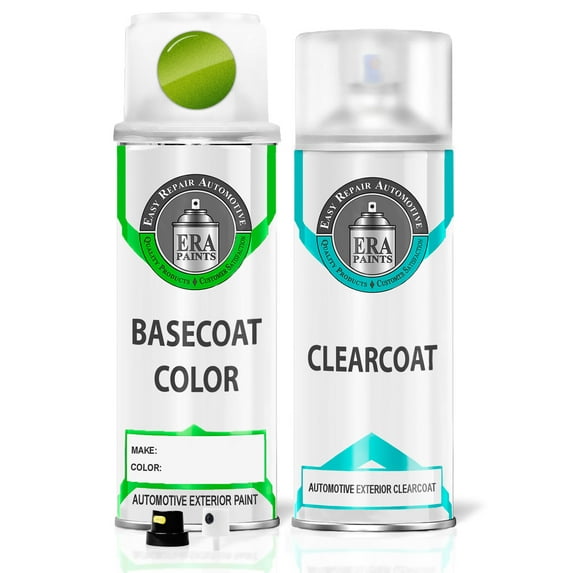 ERA Paints PG7/MG7 - Stryker Green Pearl for DODGE Exact Match Touch Up Paint Spray - Essential Kit