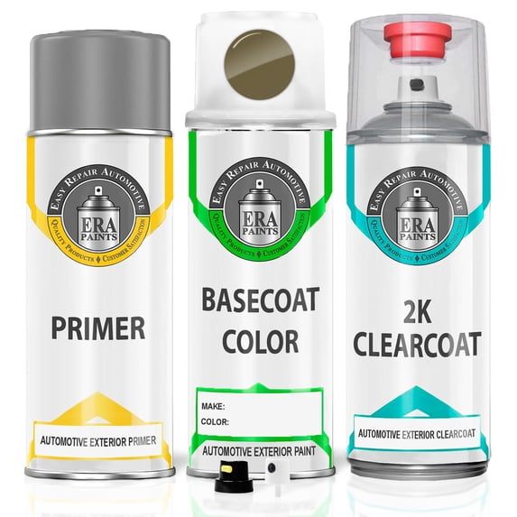 ERA Paints PGH/LGH - Commando for JEEP Exact Match Touch up Paint Spray - 2K Premium Kit
