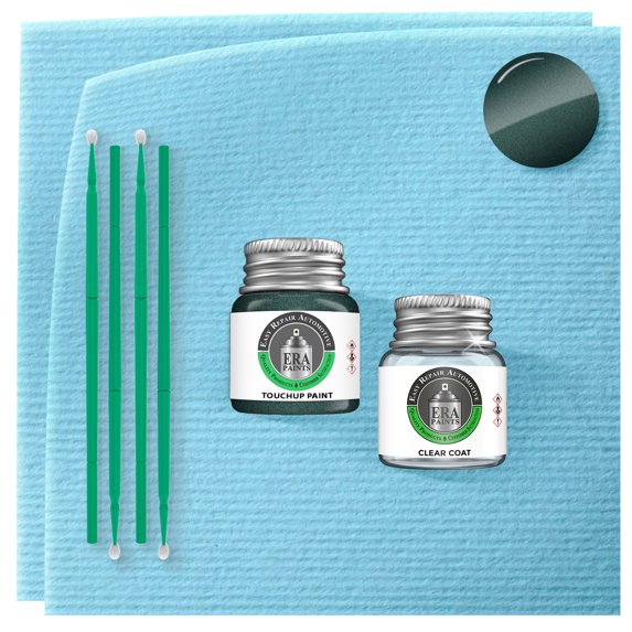 ERA Paints PGR/XGR - Shale Green Metallic for DODGE Exact Match Touch Up Paint Jar - Essential Kit