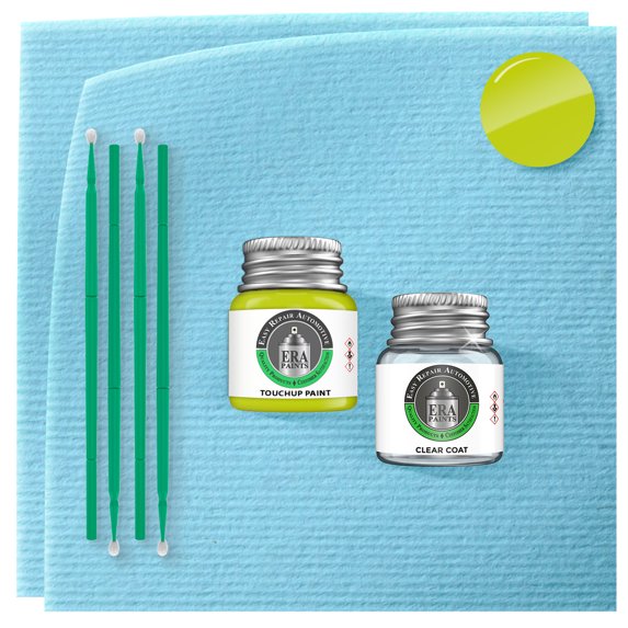 ERA Paints PJK/NJK - Hypergreen for JEEP Exact Match Touch Up Paint Jar - Essential Kit