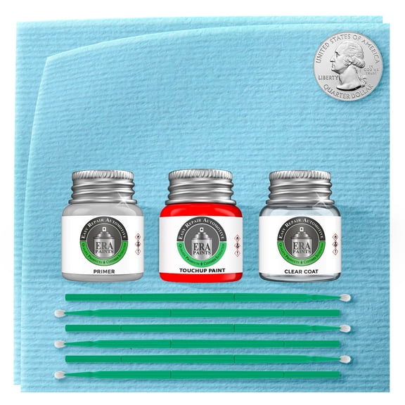 ERA Paints PJM/RJM - Light Silverfern Metallic for PLYMOUTH Exact Match Touch up Paint Jar - Premium Kit