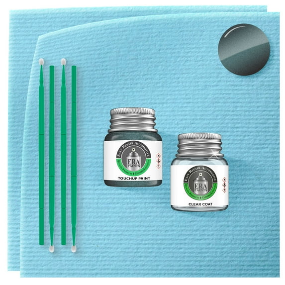ERA Paints PJR/YJR - Onyx Green Pearl for CHRYSLER Exact Match Touch Up Paint Jar - Essential Kit