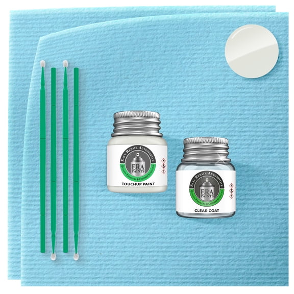 ERA Paints PKW - Winter White for HYUNDAI Exact Match Touch Up Paint Jar - Essential Kit