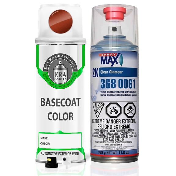 ERA Paints PLB/KLB - Copper Pearl for RAM Exact Match Spray Paint Spray - Essential Kit w/ 2K SprayMax Clearcoat