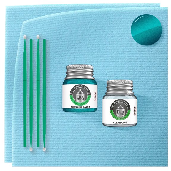 ERA Paints PPE/TPE/PPT/SPT - Bikini Metallic for JEEP Exact Match Touch up Paint Jar - Essential Kit