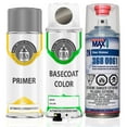 thumbnail image 1 of ERA Paints PPTI - Titanium Silver Metallic for TESLA Exact Match Spray Paint Spray - Premium Kit w/ 2K SprayMax Clearcoat, 1 of 7