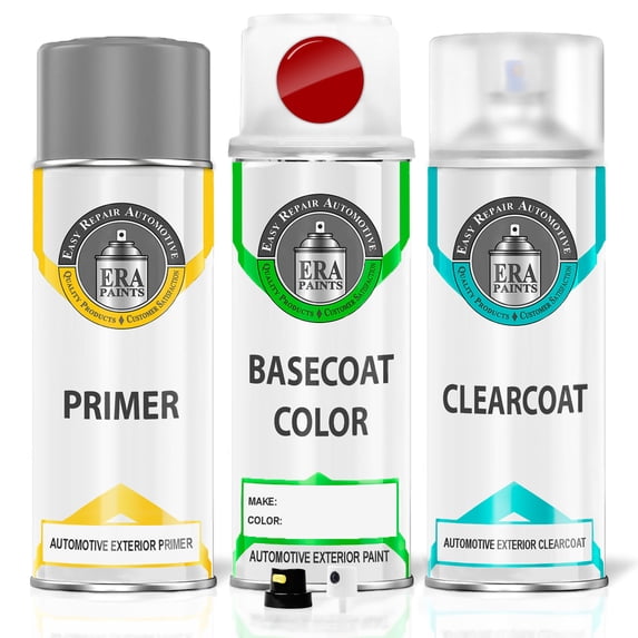 ERA Paints PR3/ZR3 - Torred for DODGE Exact Match Touch Up Paint Spray - Premium Kit