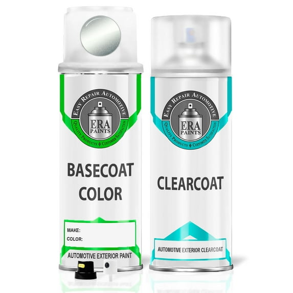 ERA Paints PSE - Platinum Silver Metallic for NISSAN Exact Match Touch Up Paint Spray - Essential Kit