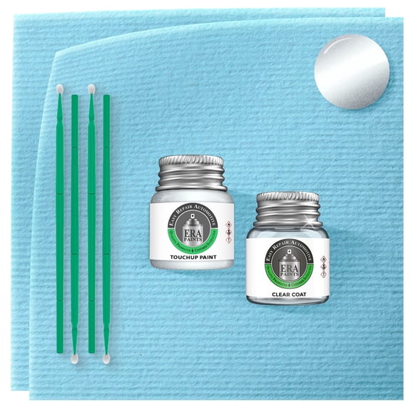 ERA Paints PSE/SSE - Atomic Silver Metallic for DODGE Exact Match Touch up Paint Jar - Essential Kit