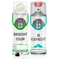 thumbnail image 1 of ERA Paints PW1/SW1 - Stone White for PLYMOUTH Exact Match Touch Up Paint Spray - 2K Essential Kit, 1 of 7