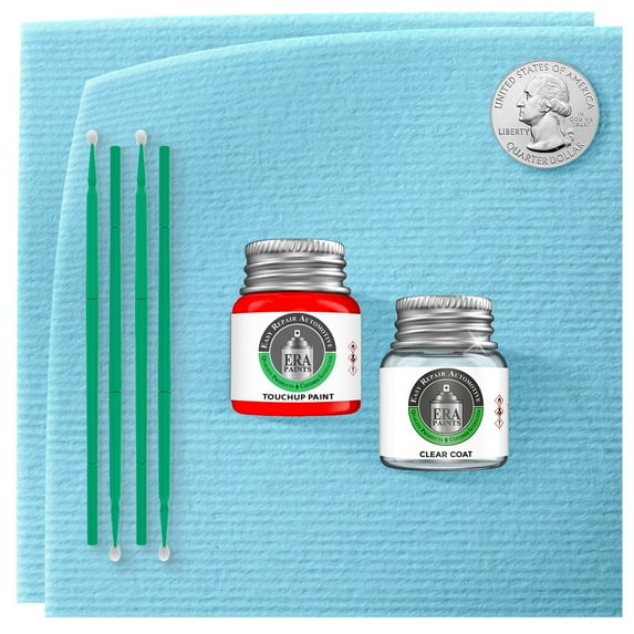 ERA Paints R516P - Iris Red Pearl for HONDA Exact Match Touch Up Paint Jar - Essential Kit