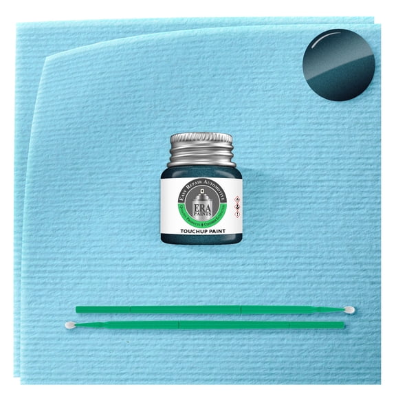 ERA Paints RAQ - Graphite Blue for NISSAN Exact Match Touch Up Paint Jar - Basic Kit