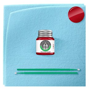 ERA Paints RR3 - Chilli Red Metallic for Hyundai - Exact Match Automotive Touch Up Paint Jar - Car Scratch & Chip Repair - Basic Kit