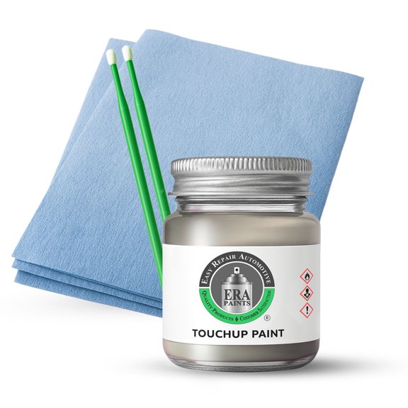 ERA Paints TK - Mineral Gray Metallic for Mazda - Exact Match Automotive Touch Up Paint Jar - Car Scratch & Chip Repair - Basic Kit