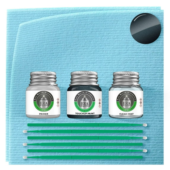 ERA Paints TQ - Smoked Quartz Metallic for LINCOLN Exact Match Touch Up Paint Jar - Premium Kit