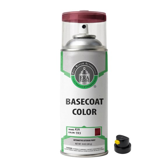 ERA Paints TR3 - Remington Red Metallic for Kia Exact Match Touch-Up Spray Paint - Basic Kit
