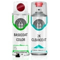 thumbnail image 1 of ERA Paints U6 - Red Candy Tint Metallic for FORD Exact Match Touch Up Paint Spray - 2K Essential Kit, 1 of 7