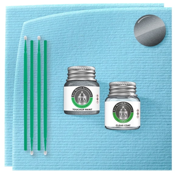 ERA Paints UUS - Symphony Silver Metallic for HYUNDAI Exact Match Touch up Paint Jar - Essential Kit