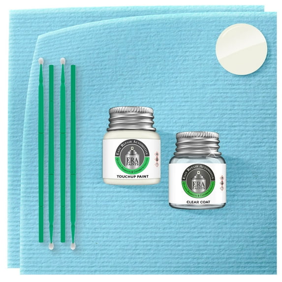 ERA Paints W83 - Radiant White for CHRYSLER Exact Match Touch Up Paint Jar - Essential Kit