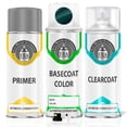 thumbnail image 1 of ERA Paints WA105D - Dark Caribe Metallic for CADILLAC Exact Match Touch Up Paint Spray - Premium Kit, 1 of 7