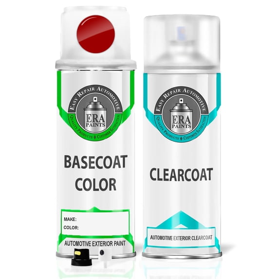 ERA Paints WA130X/G7C - Pull Me Over Red for GMC Exact Match Touch Up Paint Spray - Essential Kit