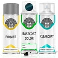 thumbnail image 1 of ERA Paints WA214M/GJW - Bermuda Blue Metallic for PONTIAC Exact Match Touch Up Paint Spray - Premium Kit, 1 of 7