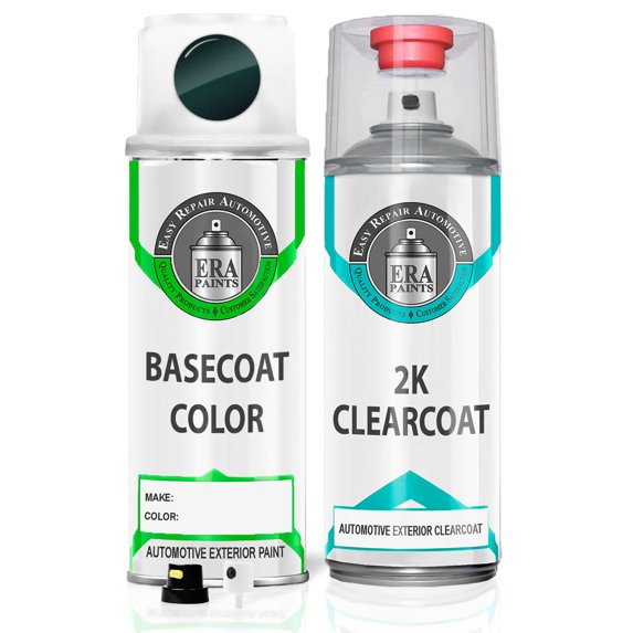 ERA Paints WA215M - Emerald Jewel Metallic for OLDSMOBILE Exact Match Touch Up Paint Spray - 2K Essential Kit