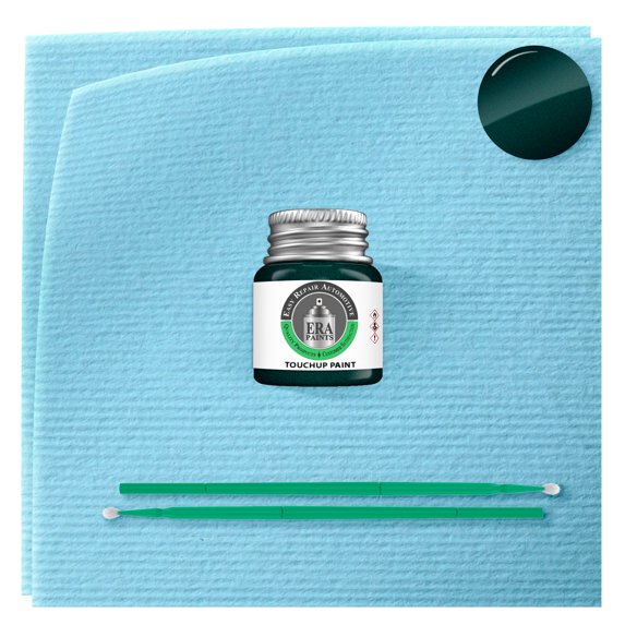 ERA Paints WA215M - Emerald Jewel Metallic for SATURN Exact Match Touch Up Paint Jar - Basic Kit