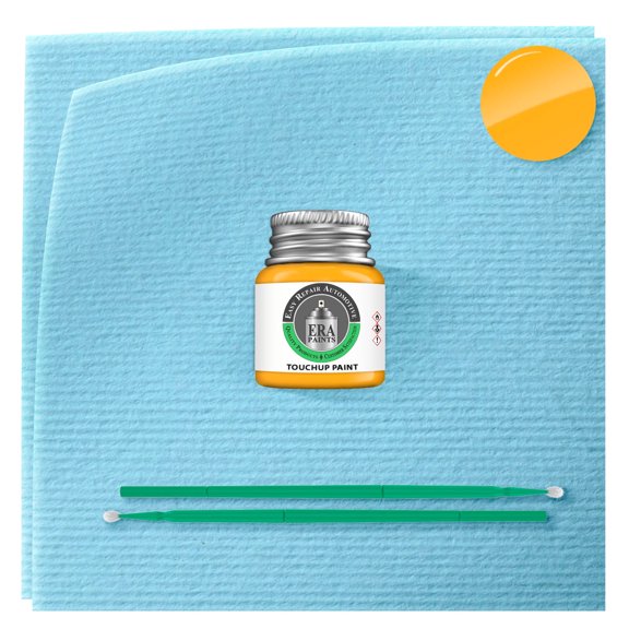 ERA Paints WA229L/GOC - Highway Yellow for Pontiac - Exact Match Automotive Touch Up Paint Jar - Car Scratch & Chip Repair - Basic Kit