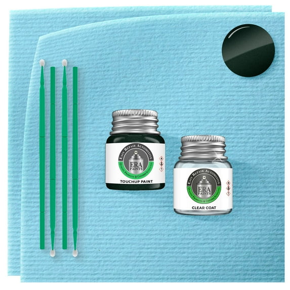 ERA Paints WA387A/GC8 - Green With Envy Metallic for GMC Exact Match Touch Up Paint Jar - Essential Kit