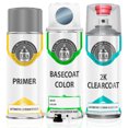 thumbnail image 1 of ERA Paints WA404N - Misty Blue Metallic for PONTIAC Exact Match Touch Up Paint Spray - 2K Premium Kit, 1 of 1