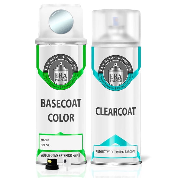 ERA Paints WA409P - Polar Blue Metallic for PONTIAC Exact Match Touch Up Paint Spray - Essential Kit