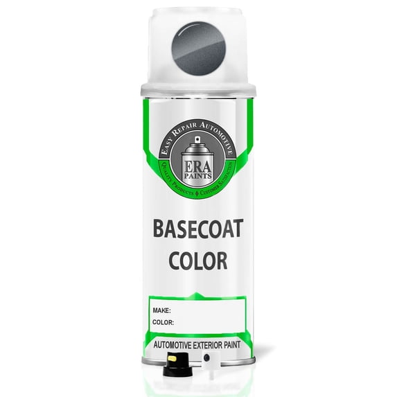 ERA Paints WA411P - Techno Gray Metallic for PONTIAC Exact Match Touch Up Paint Spray - Basic Kit