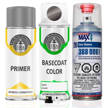 ERA Paints WA414P - Cocoa Metallic for BUICK Exact Match Spray Paint Spray - Premium Kit w/ 2K SprayMax Clearcoat
