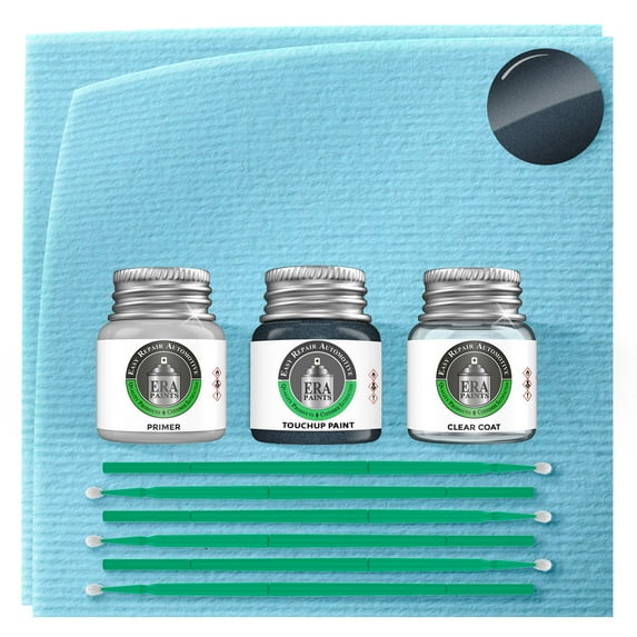 ERA Paints WA503Q - Ink Slate Metallic for BUICK Exact Match Touch Up Paint Jar - Premium Kit