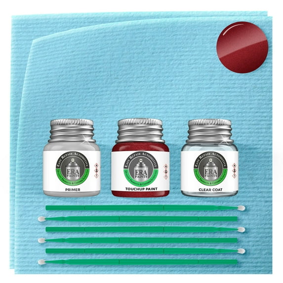 ERA Paints WA526F - Redfire Metallic for CADILLAC Exact Match Touch Up Paint Jar - Premium Kit