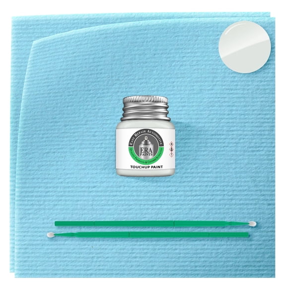 ERA Paints WA686H - Bright White for PONTIAC Exact Match Touch up Paint Jar - Basic Kit