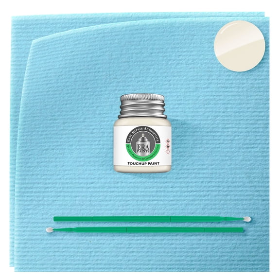 ERA Paints WA8554 - White for BUICK Exact Match Touch Up Paint Jar - Basic Kit