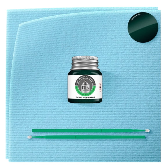 ERA Paints WA9529 - Dark Polo Green Metallic for CADILLAC Exact Match Touch Up Paint Jar - Basic Kit