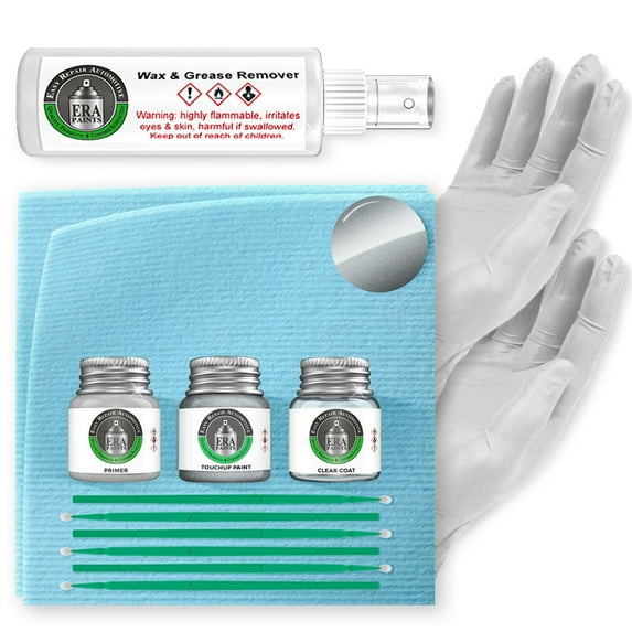 ERA Paints WA9789 - Light Gray Metallic for OLDSMOBILE Exact Match Touch Up Paint Jar - Pro Kit