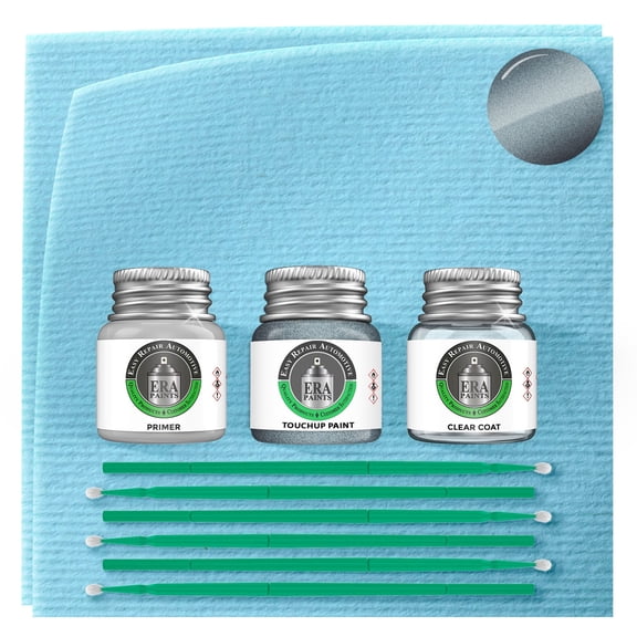 ERA Paints X1D - Frozen Bluestone Metallic Matte for BMW Exact Match Touch up Paint Jar - Premium Kit