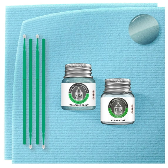 ERA Paints X6U - Blue Jade Metallic for HYUNDAI Exact Match Touch Up Paint Jar - Essential Kit
