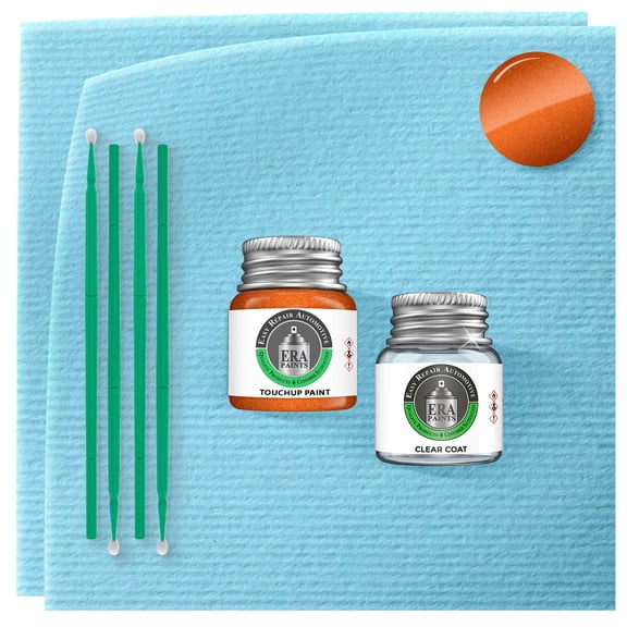 ERA Paints YR563M - Tangerine Mist Metallic for HONDA Exact Match Touch Up Paint Jar - Essential Kit