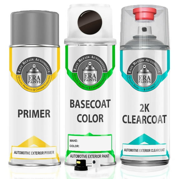 ERA Paints YR601P - Black Bronze Pearl for ACURA Exact Match Touch Up Paint Spray - 2K Premium Kit