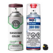 ERA Paints ZJR - Cherry Red Metallic for Suzuki Exact Match Automotive Spray Paint - Essential Kit w/ 2K SprayMax Clearcoat
