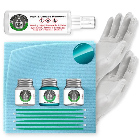 ERA Paints ZQN - Atlantis Turquoise Pearl for SUZUKI Exact Match Touch Up Paint Jar - Pro Kit