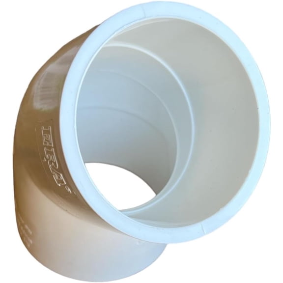 ERA Sch 40 PVC 3 Inch 45 Degree Elbow, Socket, NSF Compliant