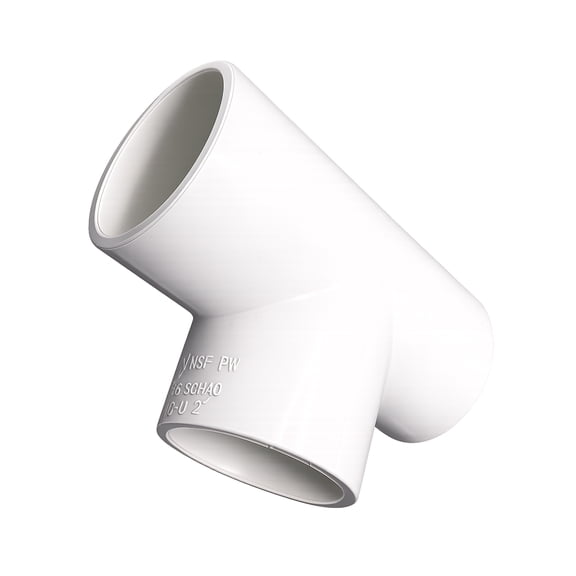ERA Sch 40 PVC 3 Inch Straight Tee, Socket Connect