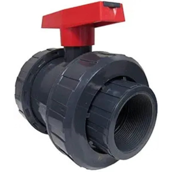 ERA Sch 80 PVC 3 Inch True Union Ball Valve, NPT Thread
