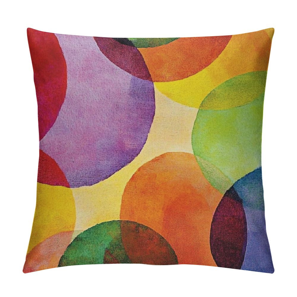 ERAPDAUR Abstract Art Throw Pillow Cushion Cover, Abstract Watercolor